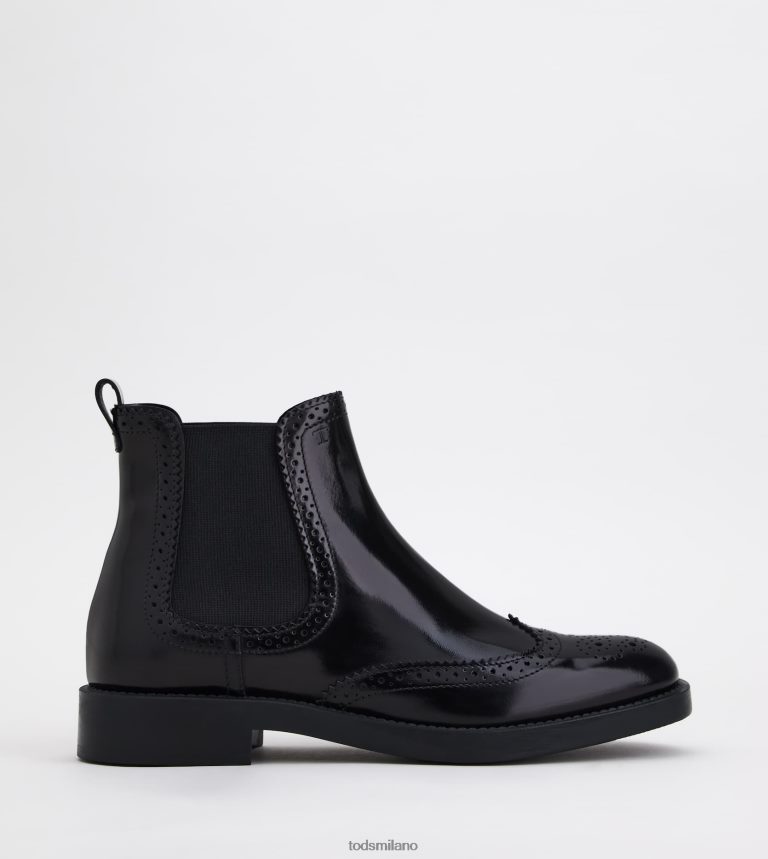 donnenero Tod's stivaletti in pelle P66X8B180