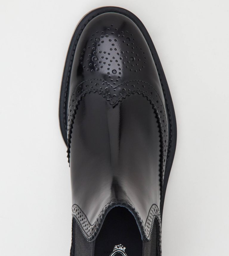 donnenero Tod's stivaletti in pelle P66X8B180