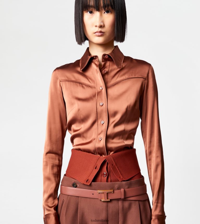 donnearancia Tod's top bustier in maglia P66X8B613