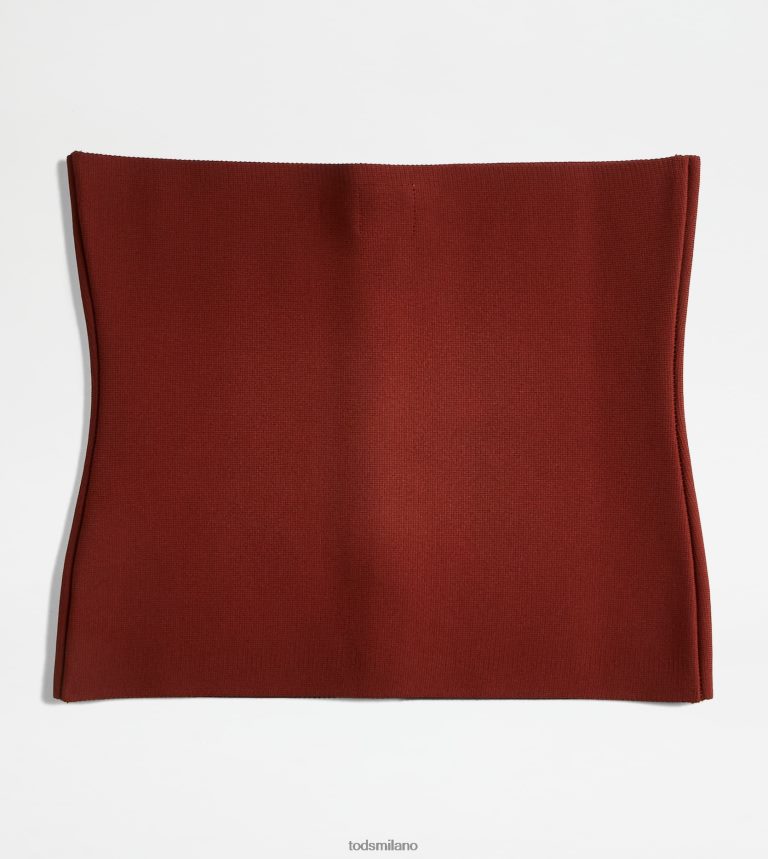 donnearancia Tod's top bustier in maglia P66X8B613