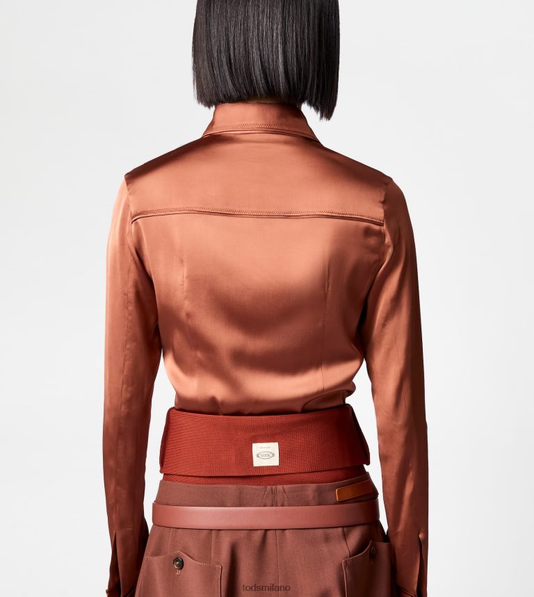 donnearancia Tod's top bustier in maglia P66X8B613