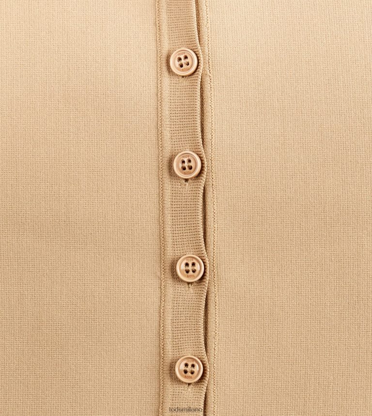 donnebeige Tod's top bustier in maglia P66X8B614