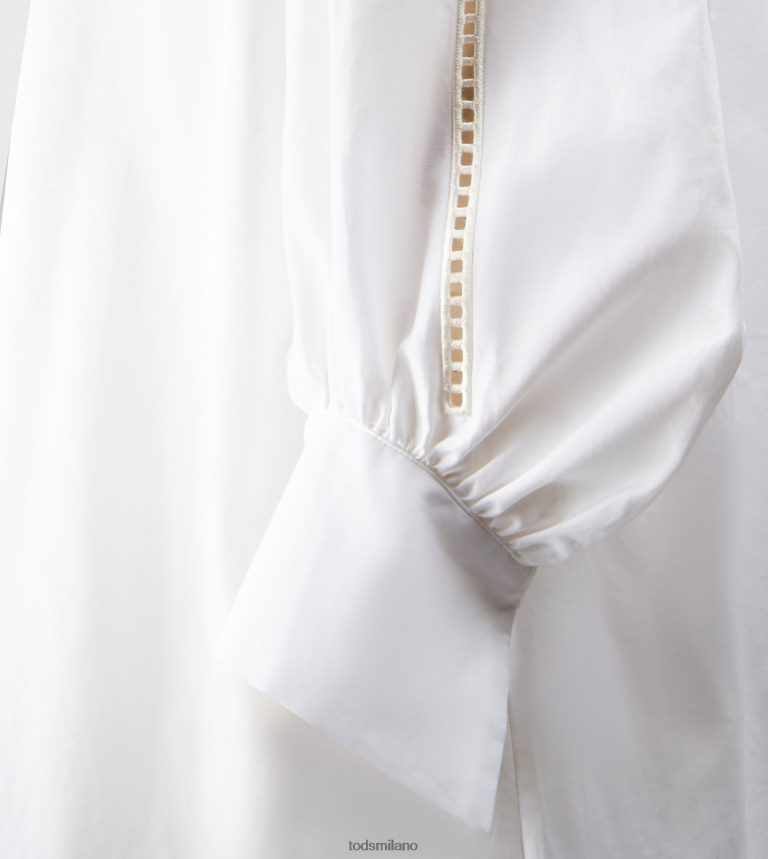 donnebianco Tod's blusa in popeline P66X8B615