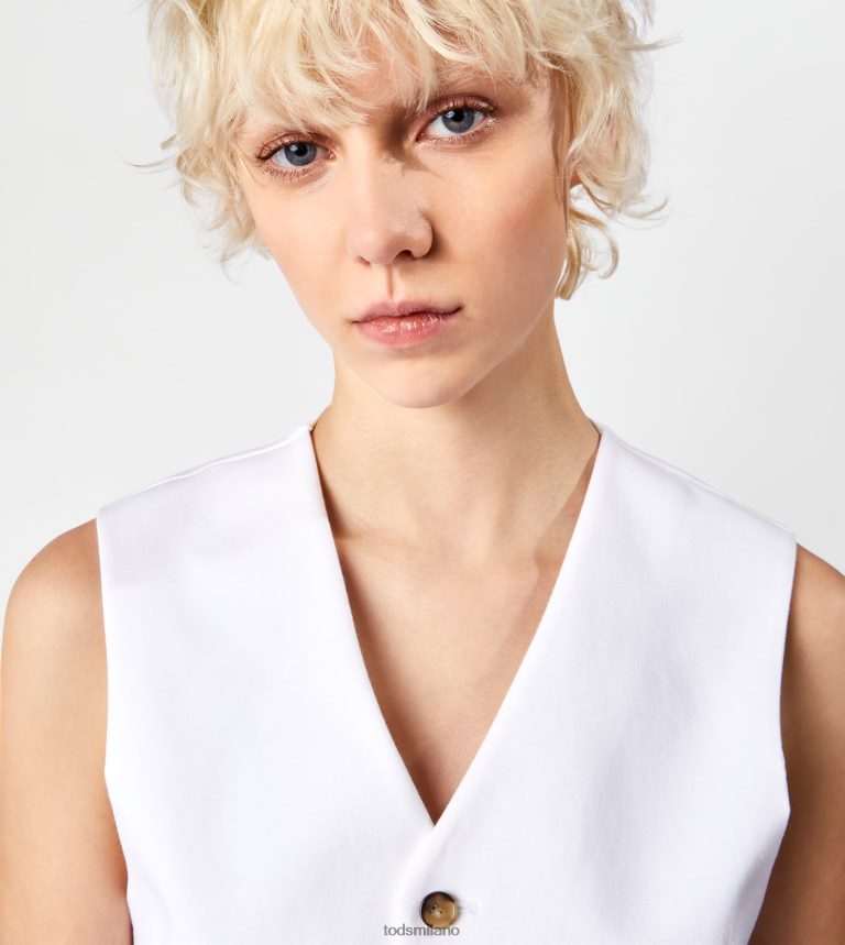 donnebianco Tod's gilet P66X8B558
