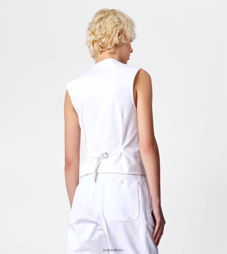 donnebianco Tod's gilet P66X8B558