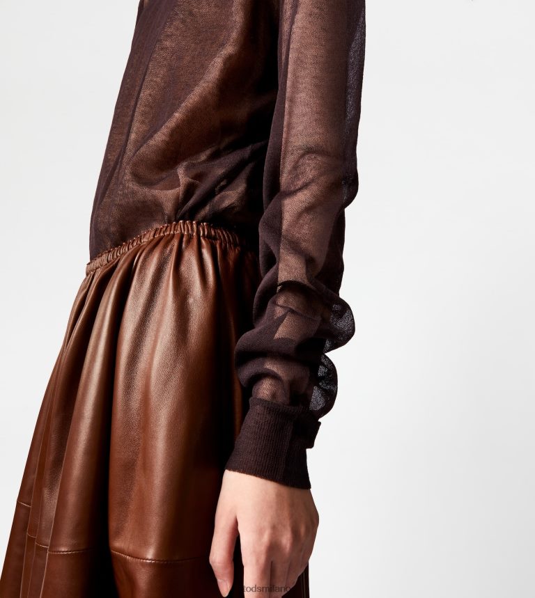 donnemarrone Tod's Maglia girocollo semitrasparente P66X8B570