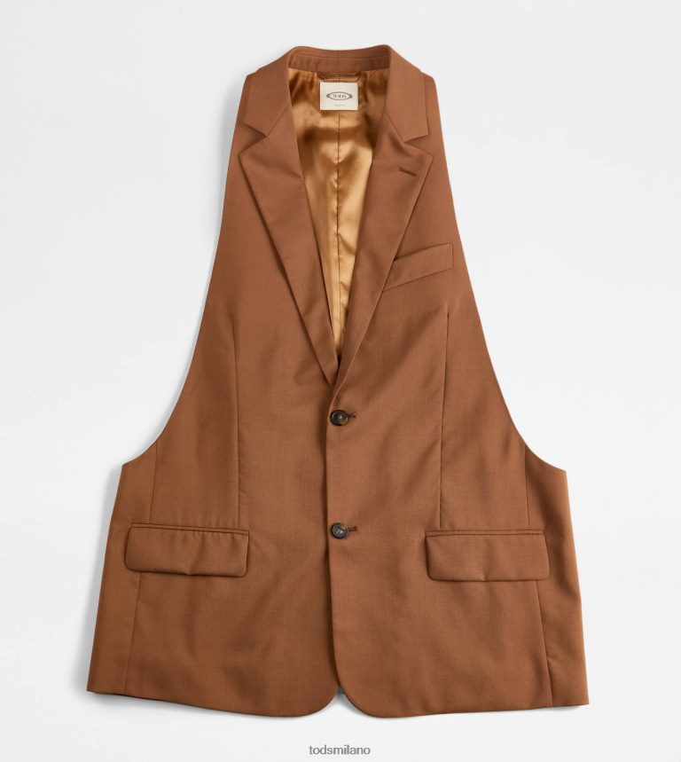 donnemarrone Tod's gilet in lana misto seta P66X8B562