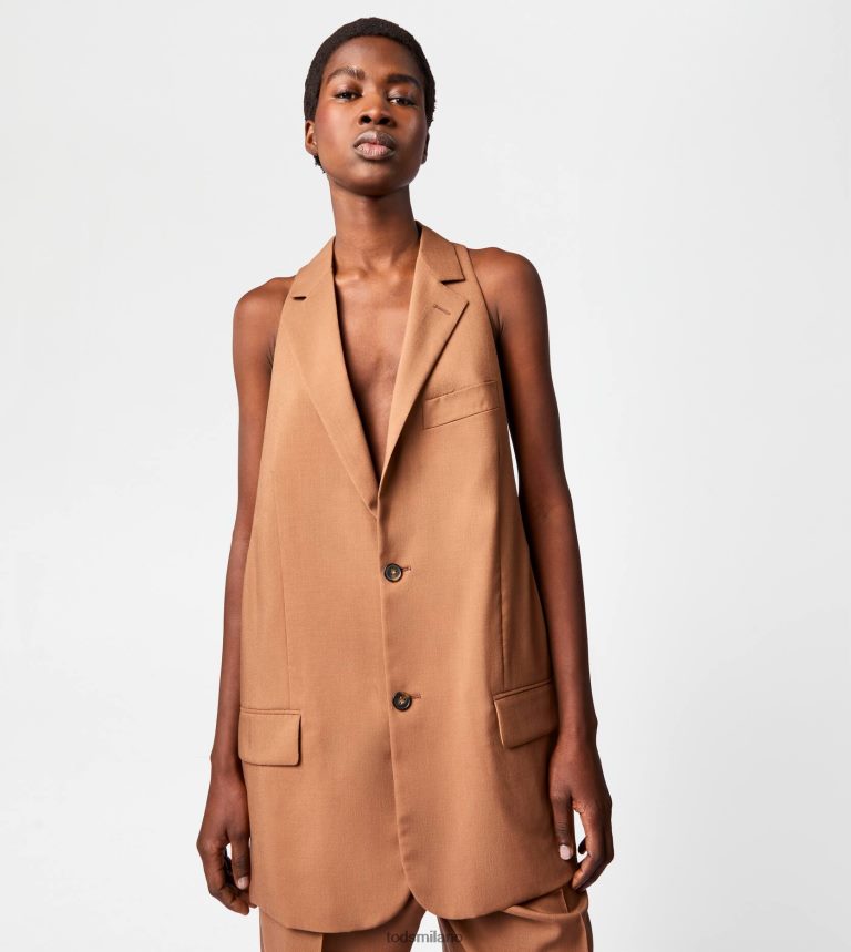 donnemarrone Tod's gilet in lana misto seta P66X8B562