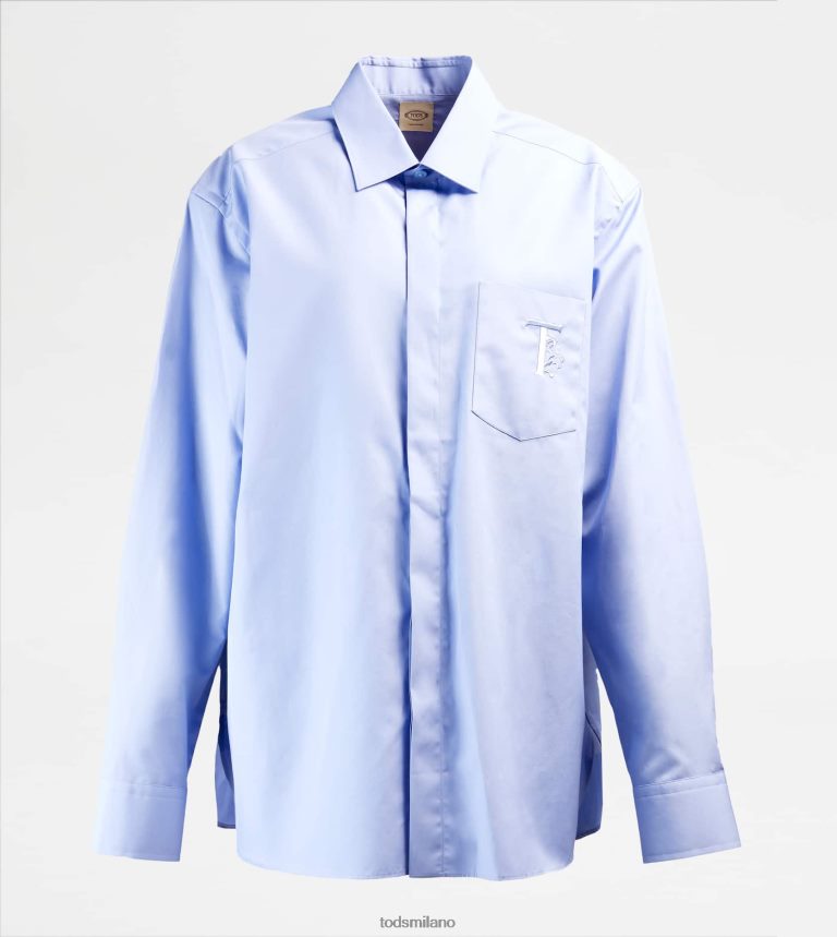 donneazzurro Tod's camicia in cotone P66X8B592