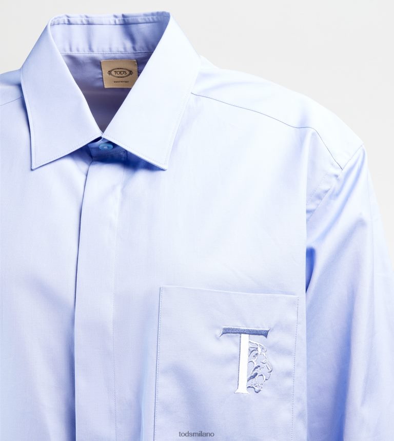 donneazzurro Tod's camicia in cotone P66X8B592