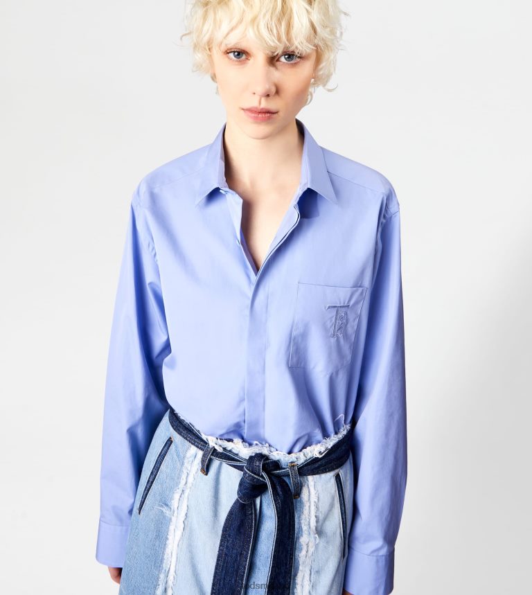 donneazzurro Tod's camicia in cotone P66X8B592