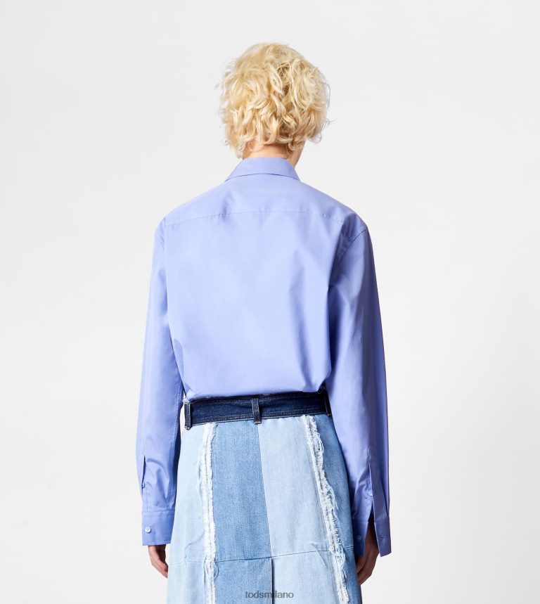 donneazzurro Tod's camicia in cotone P66X8B592