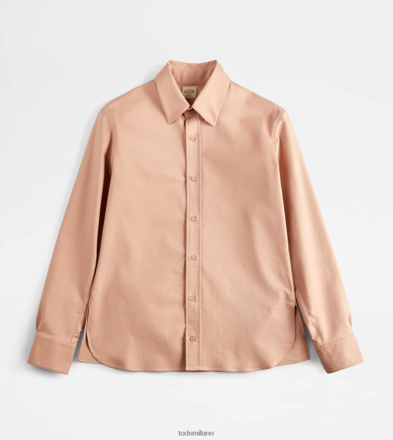 donnebeige Tod's camicia in cotone elasticizzato P66X8B549