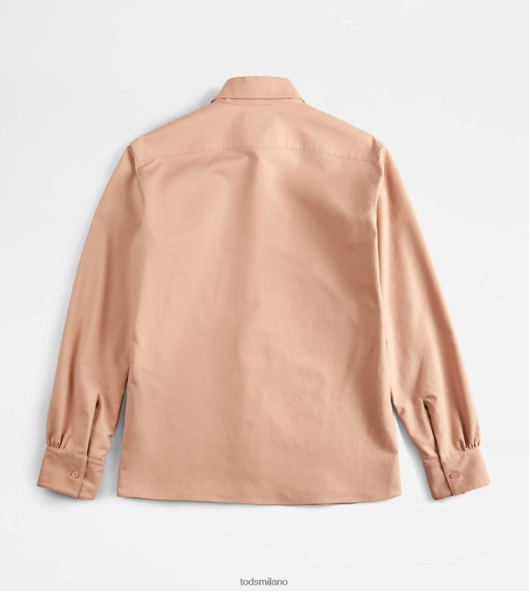 donnebeige Tod's camicia in cotone elasticizzato P66X8B549