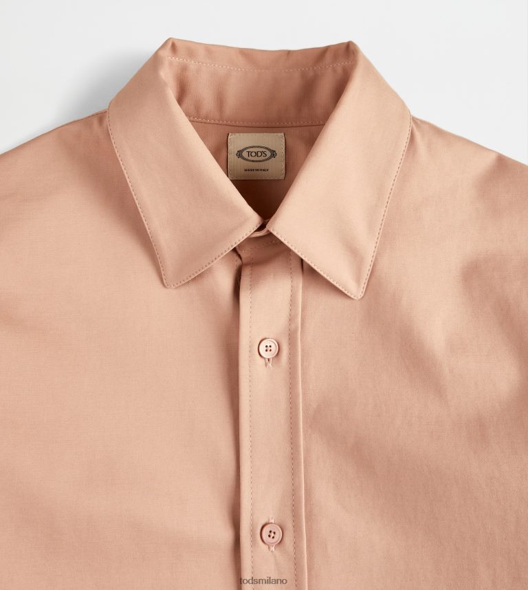 donnebeige Tod's camicia in cotone elasticizzato P66X8B549
