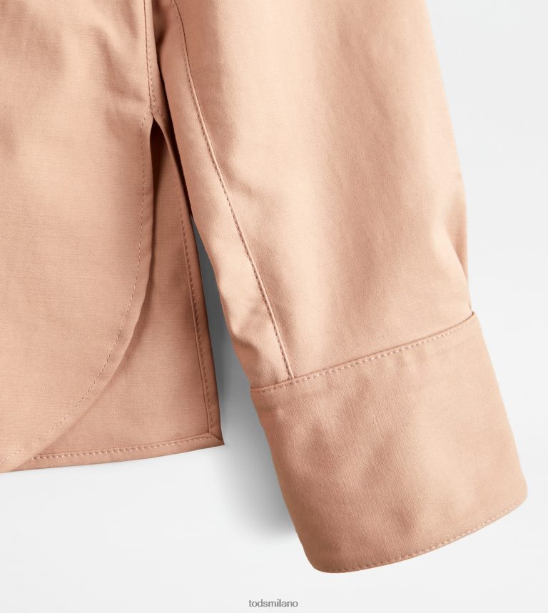 donnebeige Tod's camicia in cotone elasticizzato P66X8B549