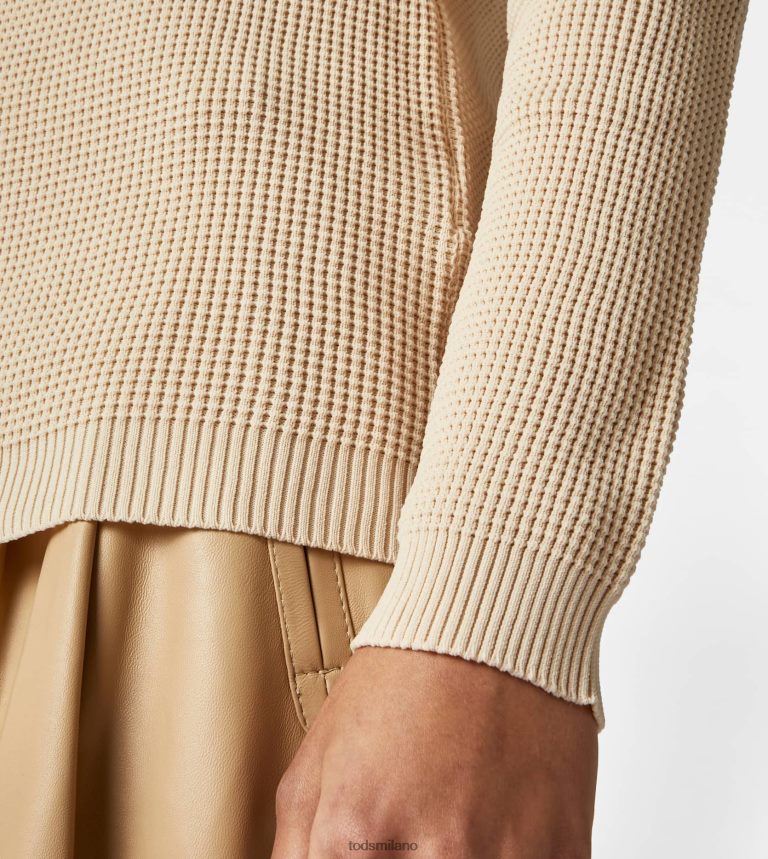 donnebeige Tod's polo in maglia P66X8B576