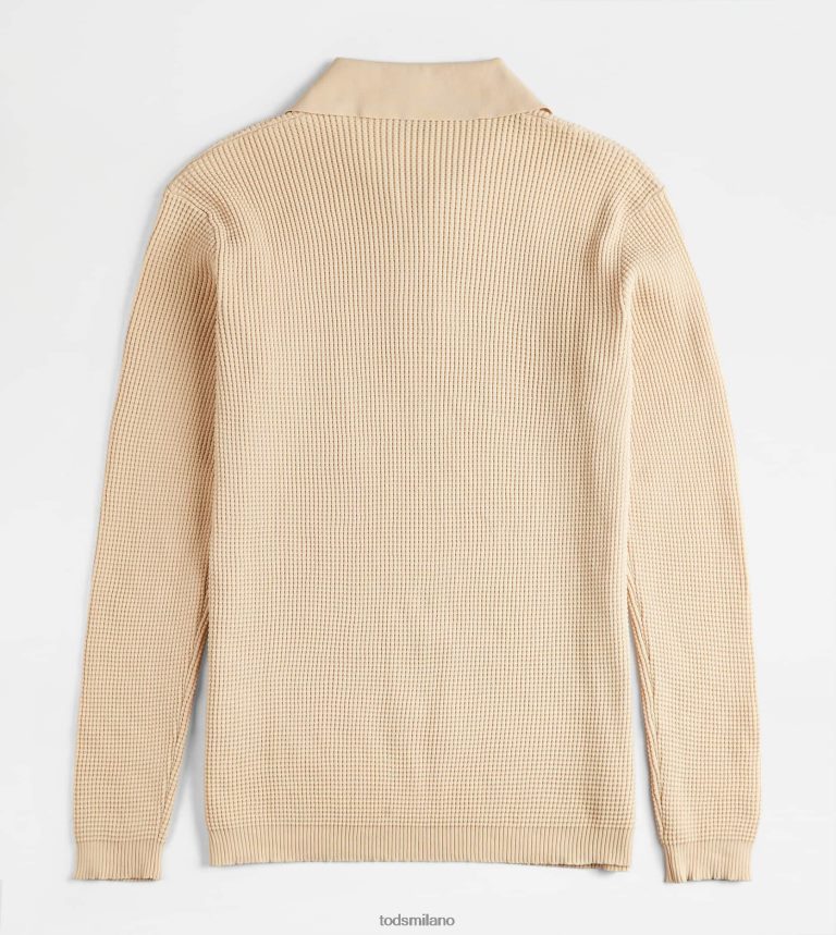 donnebeige Tod's polo in maglia P66X8B576