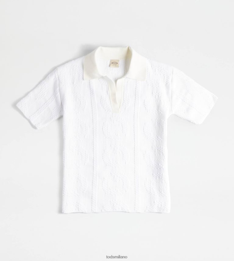 donnebianco Tod's Polo jacquard P66X8B620