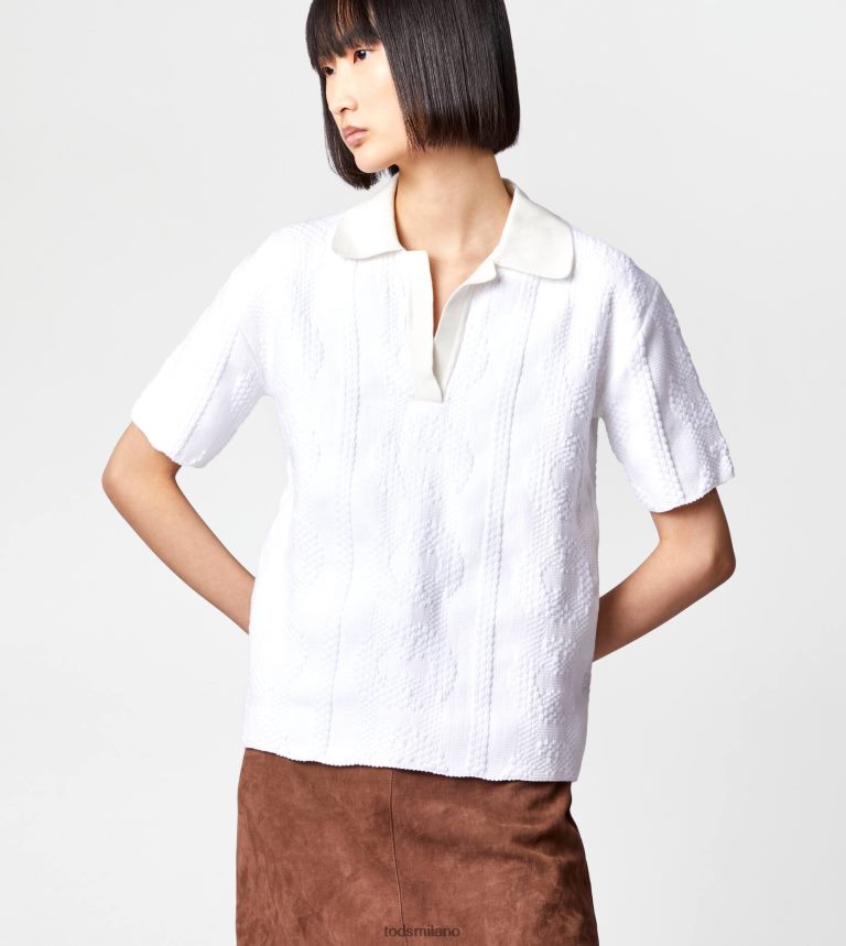 donnebianco Tod's Polo jacquard P66X8B620