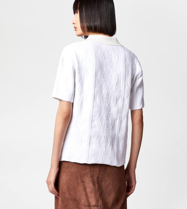 donnebianco Tod's Polo jacquard P66X8B620