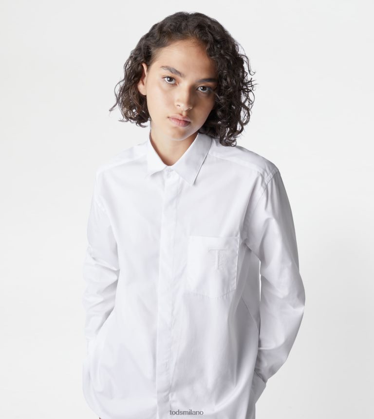 donnebianco Tod's camicia P66X8B616