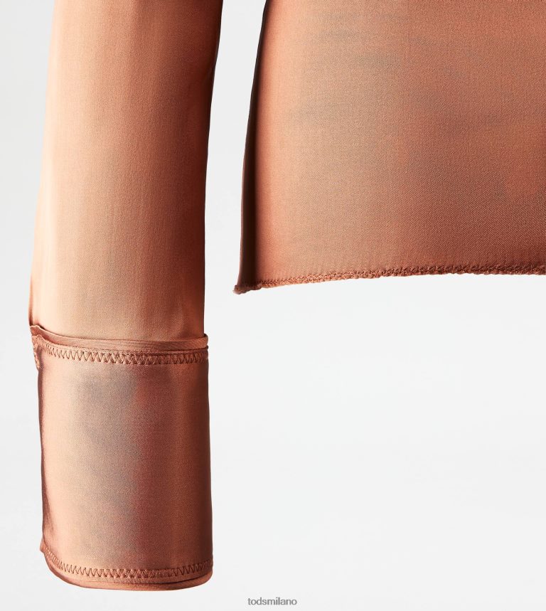 donnemarrone Tod's camicia elasticizzata P66X8B564