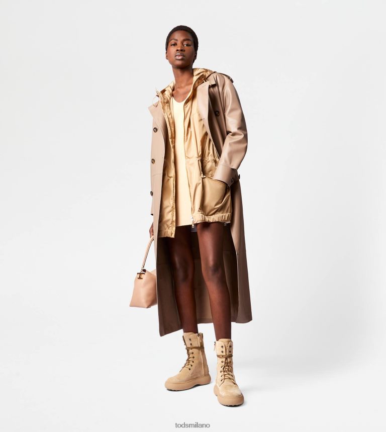 donnebeige Tod's giacca a vento P66X8B605