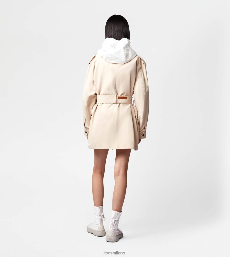 donnebianco Tod's giacca con inserti in pelle P66X8B600
