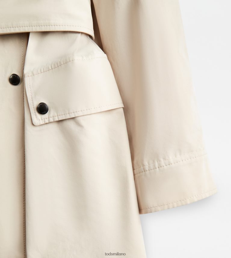 donnebianco Tod's giacca con inserti in pelle P66X8B600
