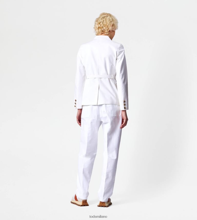 donnebianco Tod's giacca sahariana P66X8B557