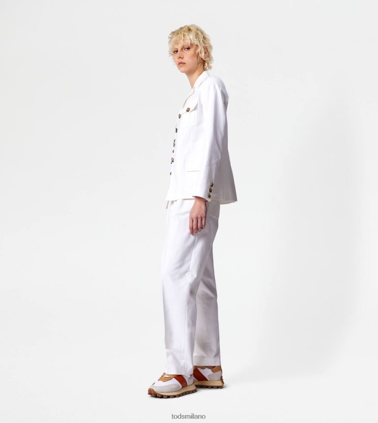 donnebianco Tod's giacca sahariana P66X8B557