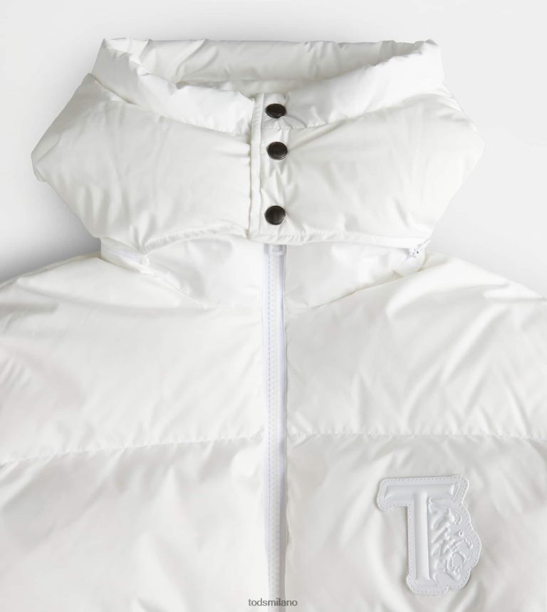 donnebianco Tod's piumino con cappuccio sopra P66X8B622