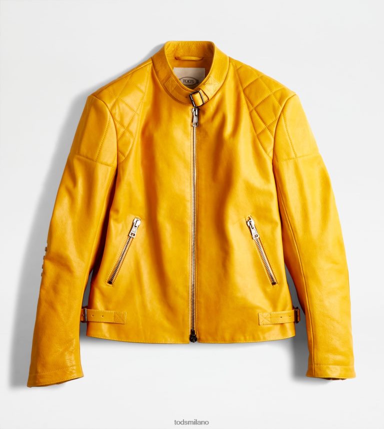 donnegiallo Tod's motociclista in pelle P66X8B608