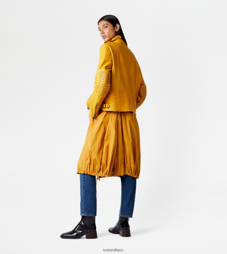 donnegiallo Tod's motociclista in pelle P66X8B608