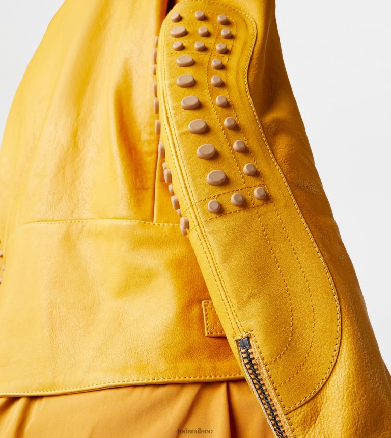 donnegiallo Tod's motociclista in pelle P66X8B608