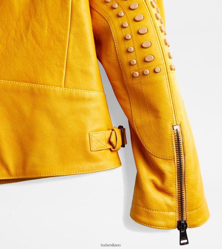 donnegiallo Tod's motociclista in pelle P66X8B608