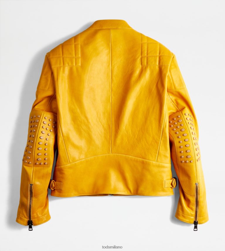 donnegiallo Tod's motociclista in pelle P66X8B608