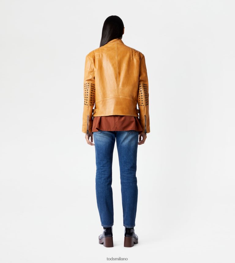 donnemarrone Tod's motociclista in pelle P66X8B609