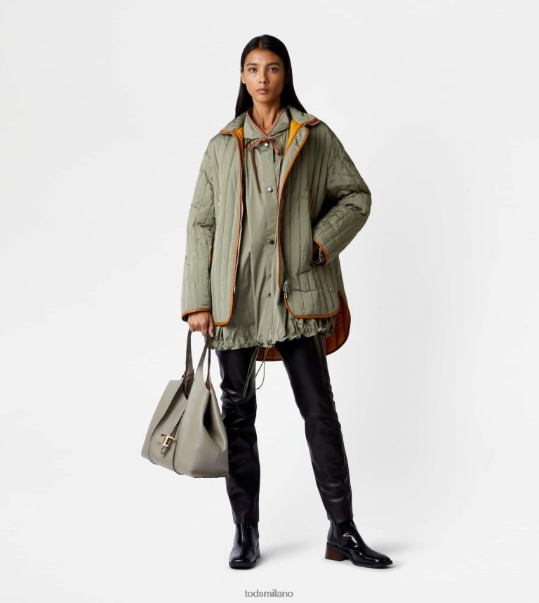 donneverde Tod's giacca trapuntata P66X8B559