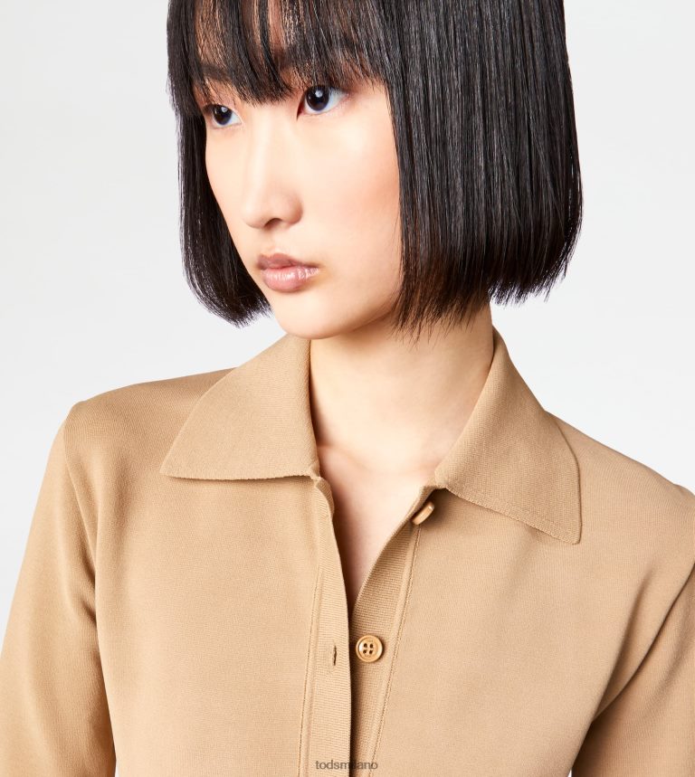donnebeige Tod's abito longuette in maglia P66X8B560