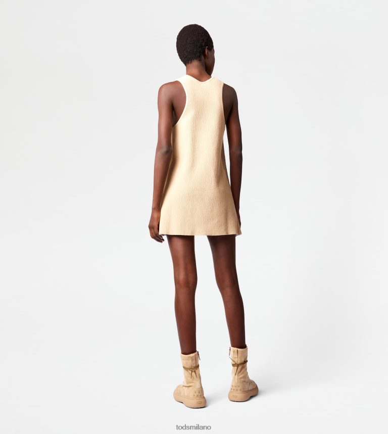 donnebeige Tod's abito tubino in cotone P66X8B567