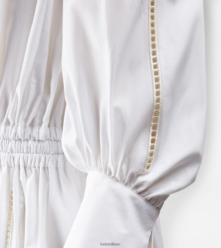 donnebianco Tod's abito in popeline P66X8B1135