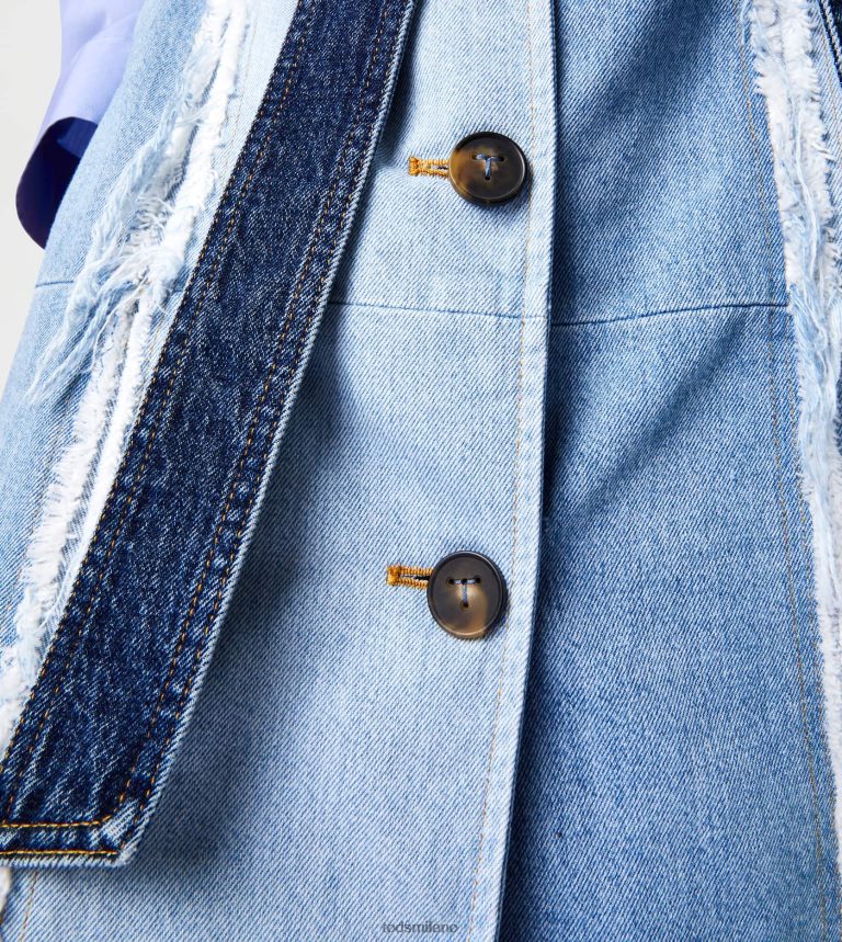 donneblu/azzurro Tod's gonna in denim P66X8B591