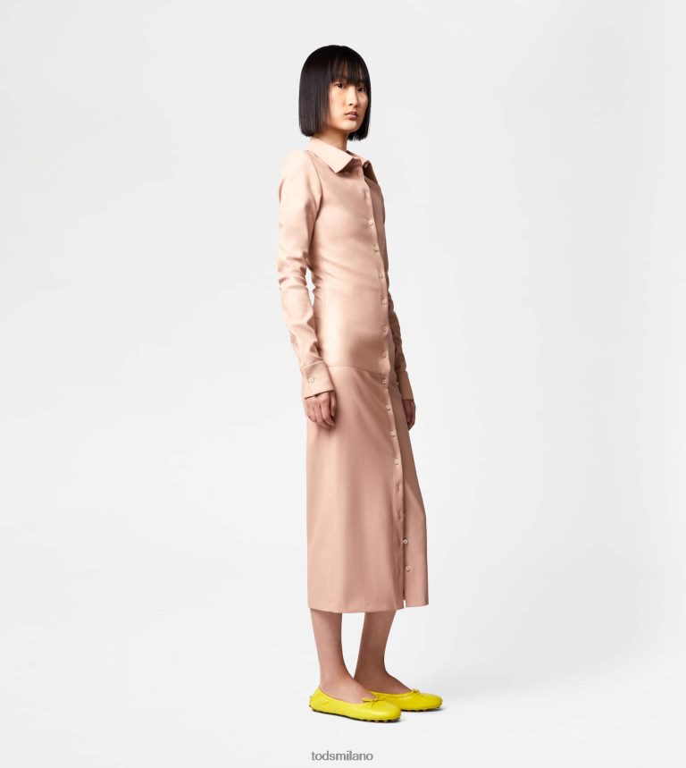 donnerosa Tod's abito midi in nappa stretch P66X8B561