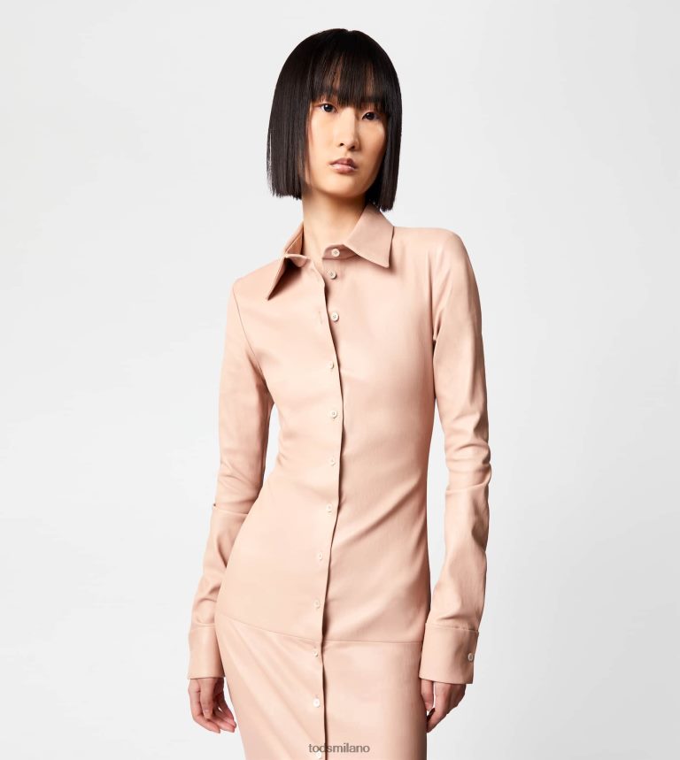 donnerosa Tod's abito midi in nappa stretch P66X8B561