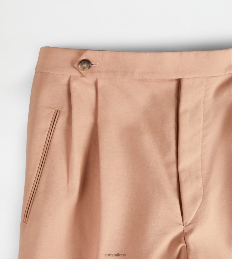 donnebeige Tod's pantaloni in cotone elasticizzato P66X8B550