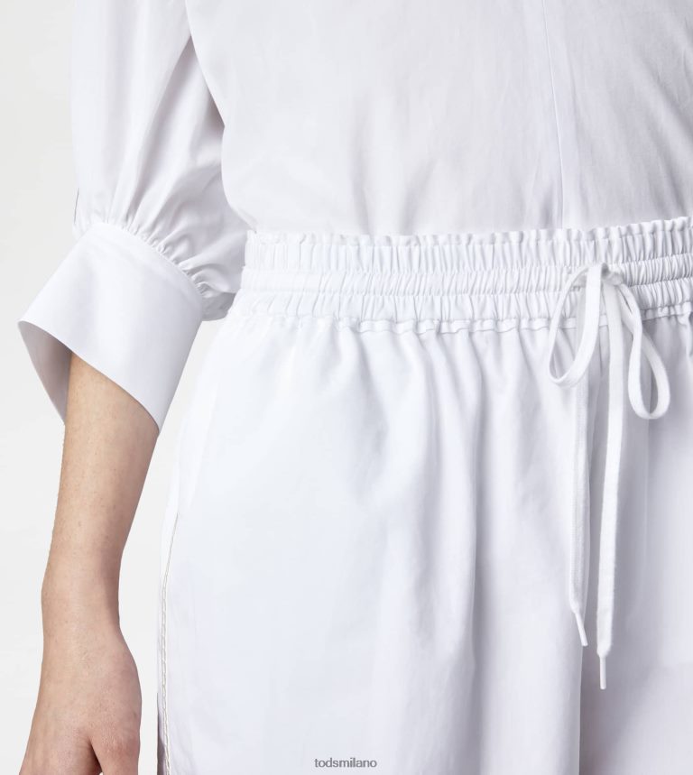 donnebianco Tod's bermuda in popeline P66X8B617