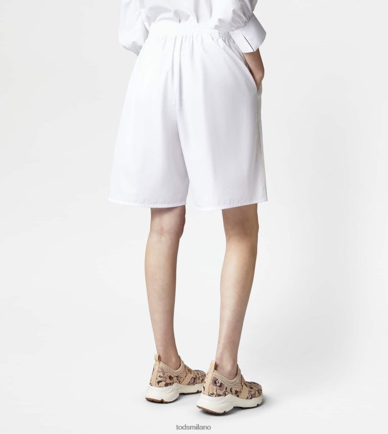 donnebianco Tod's bermuda in popeline P66X8B617