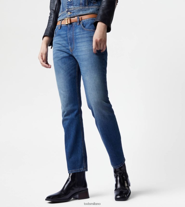 donneblu Tod's Jeans 5 tasche P66X8B612